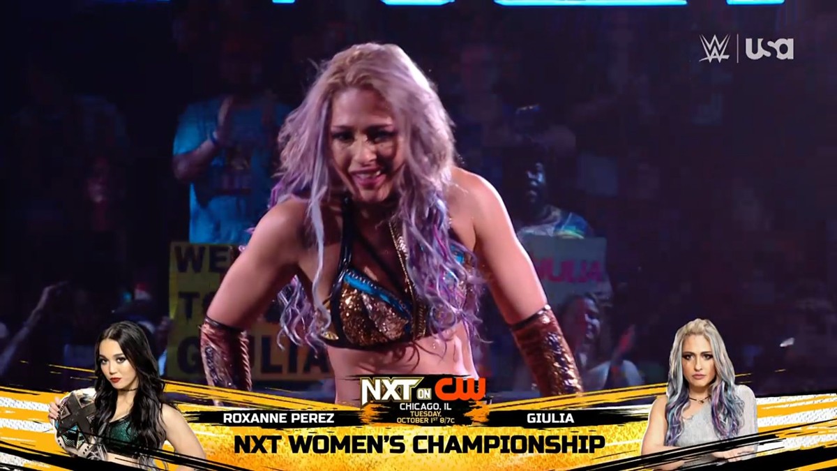 Giulia Wins In Ring Debut On 9 10 WWE NXT