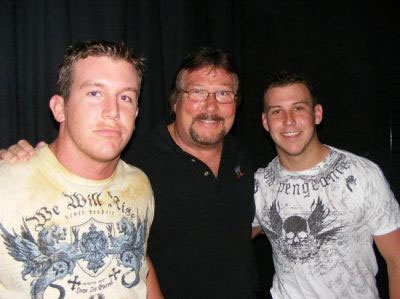 Ted DiBiase Jr., Ted DiBiase Sr., Brett DiBiase