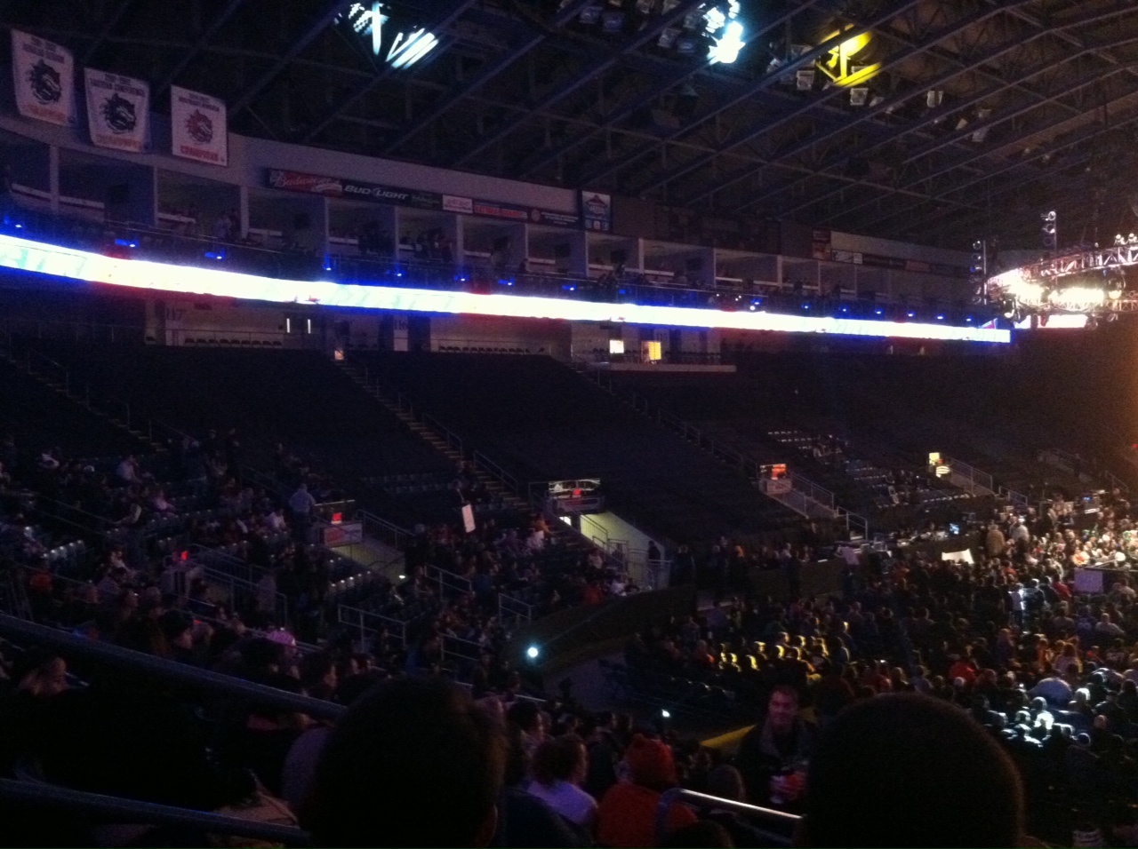 tna empty arena