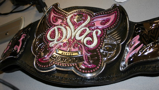 WWE Divas champions belt-