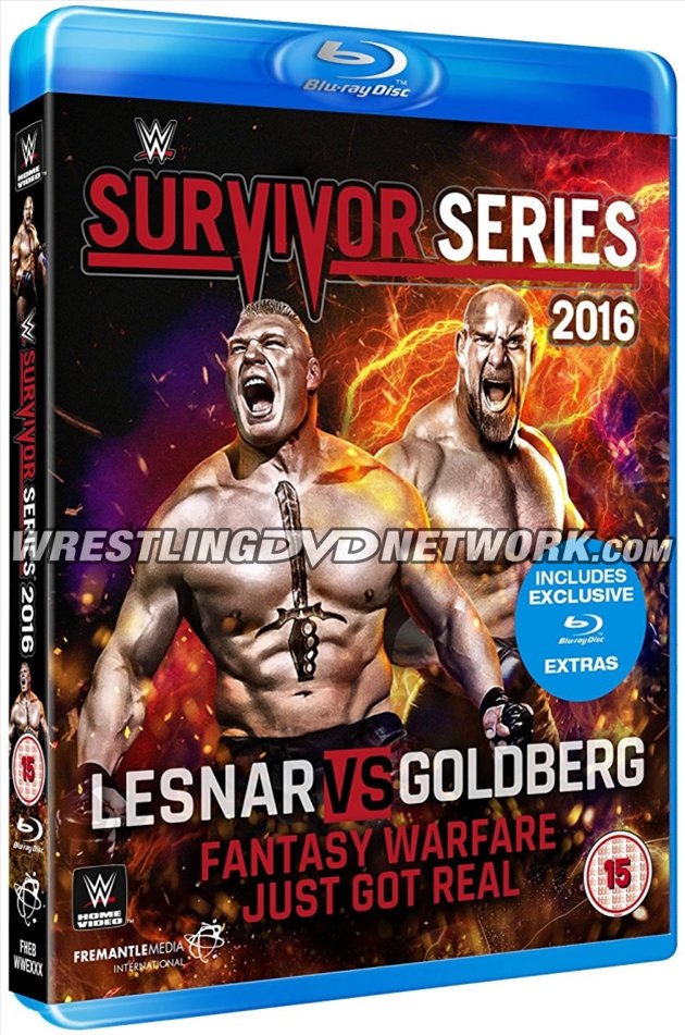 wwe survivor series 2016 wrestling dvd network