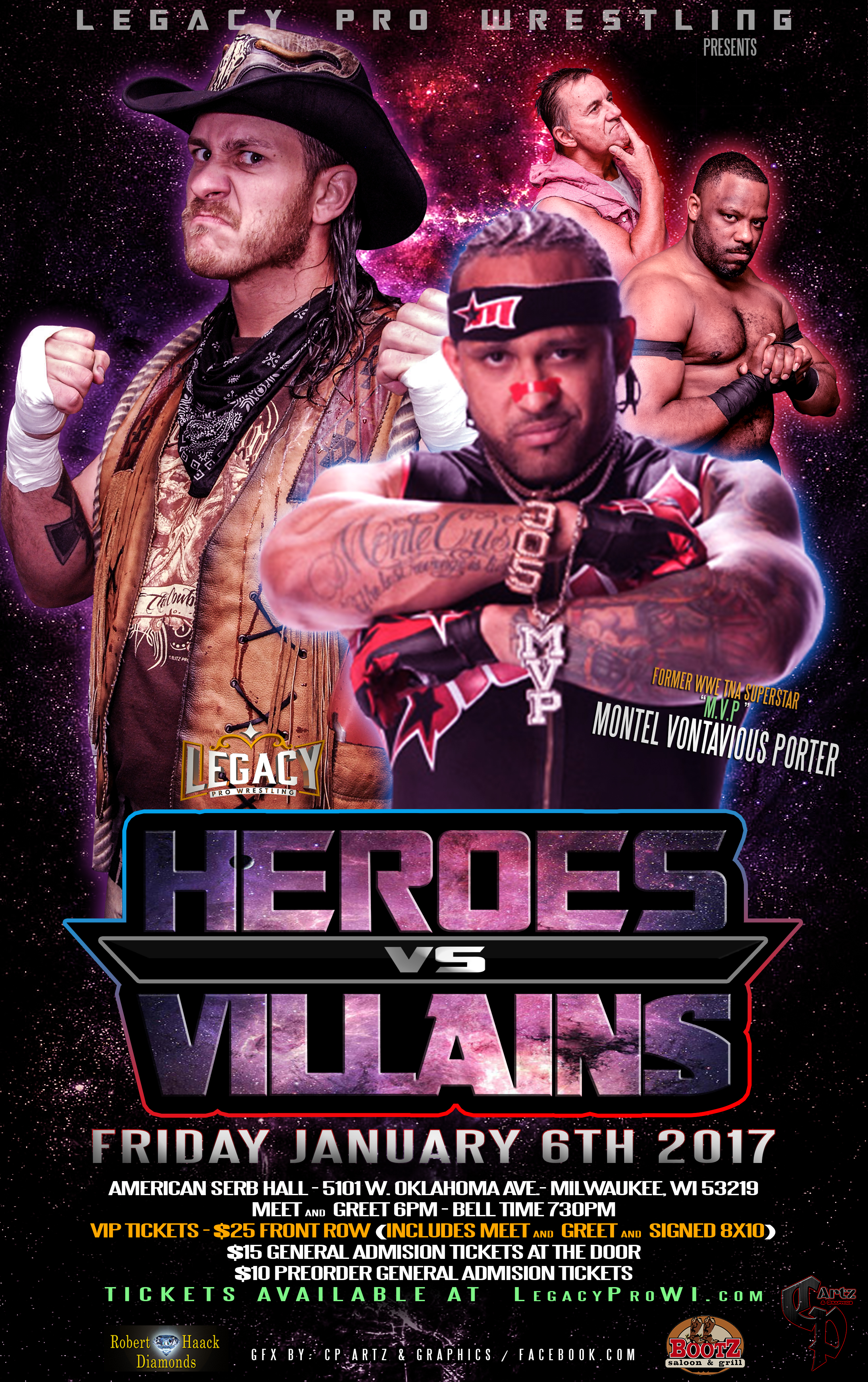 Hero vs. Villins Poster 2