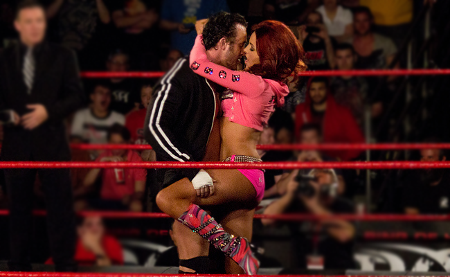 Maria Kanellis and Mike bennett