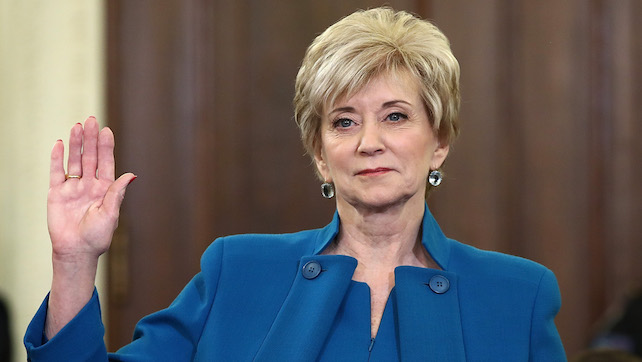 Linda McMahon Praises Donald Trump For Role In One Of The Highest-Rated ...