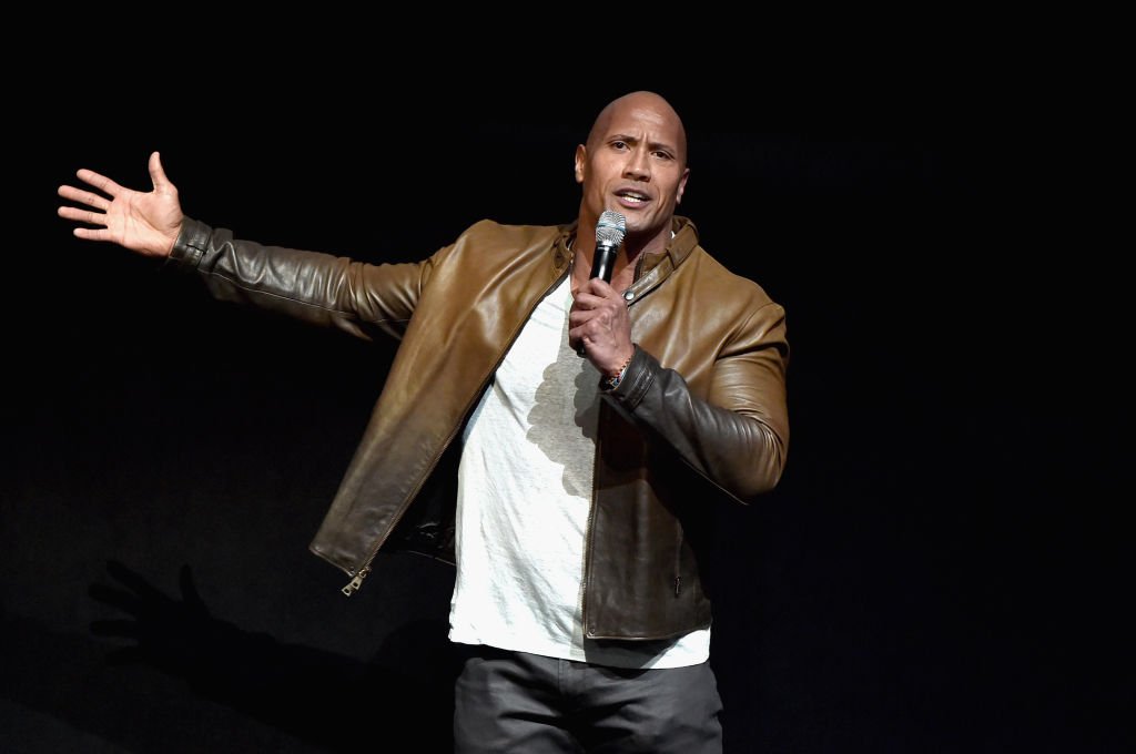 The Rock Surprises Fans During Skyscraper Screening (Video)