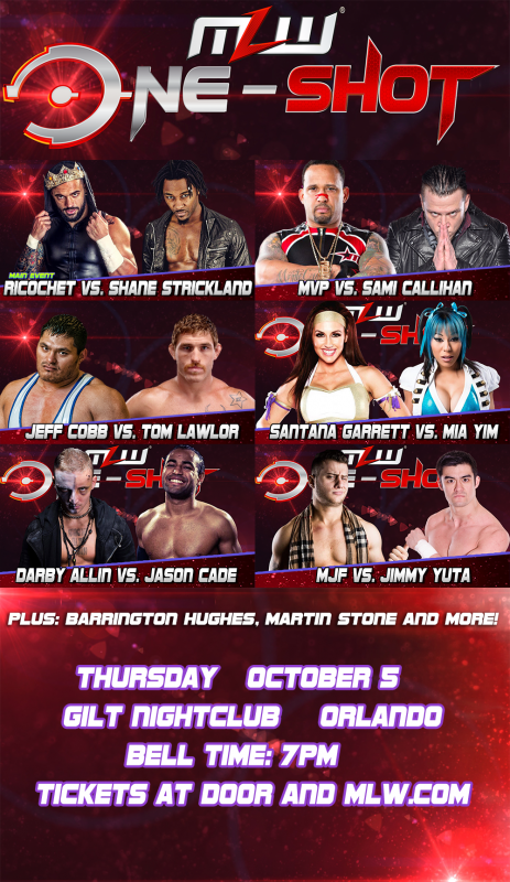 MLW One-Shot Card-9-26