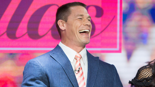 TODAY -- Pictured: John Cena and Nikki Bella on Monday, August 21, 2017 -- (Photo by: Nathan Congleton/NBC)