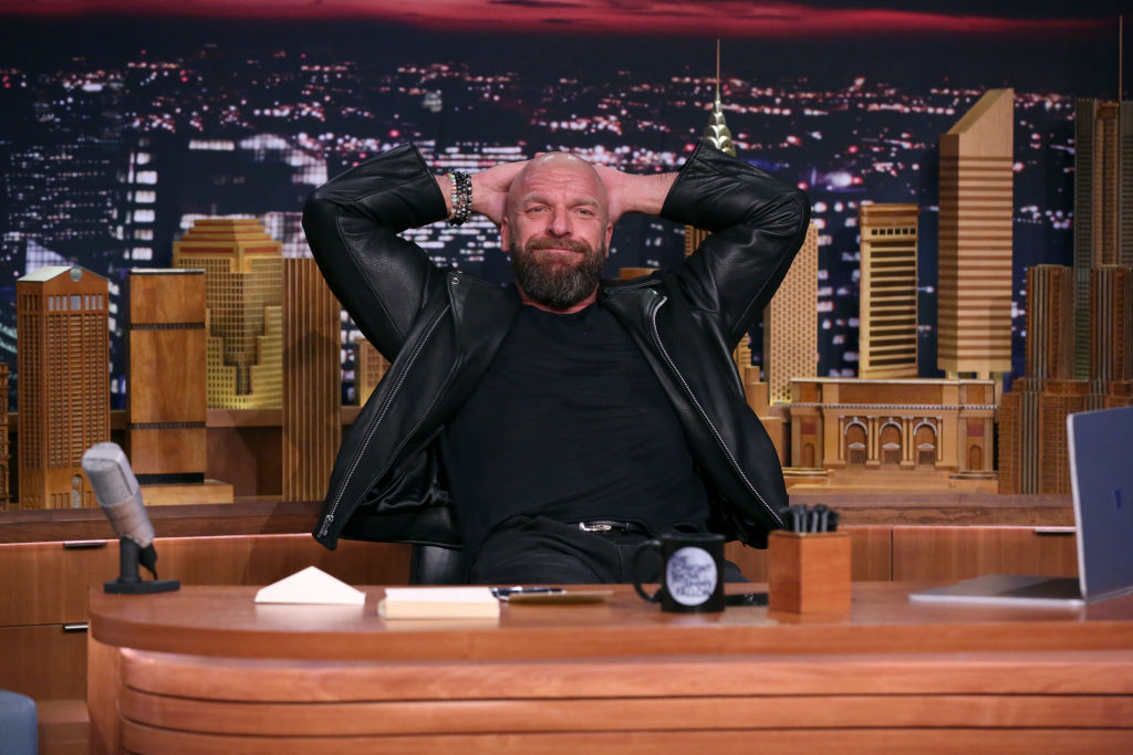 THE TONIGHT SHOW STARRING JIMMY FALLON -- Episode 0729 -- Pictured: Triple H 