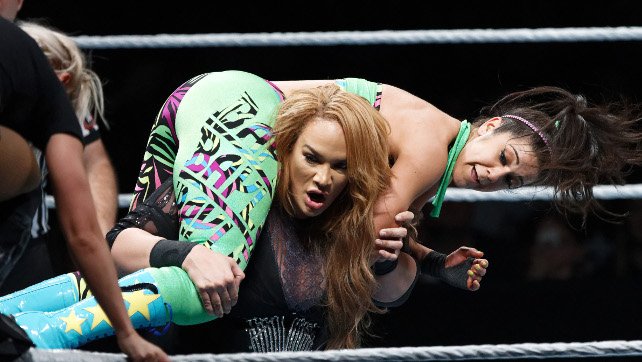 Nia Jax Turns Heel, Assists Tamina In Attacking Ember Moon