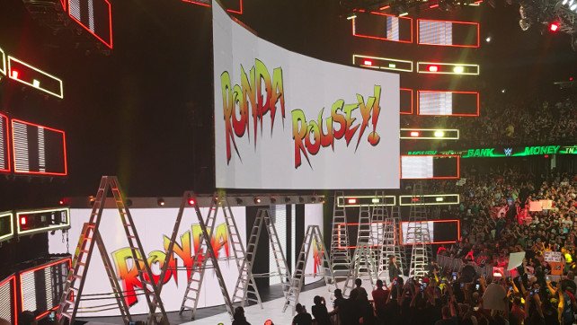 Photo Leaks Of Ronda Rousey Rehearsing In-Ring For MSG