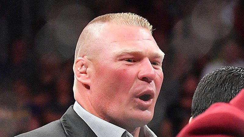 Brock Lesnar Attacks Mike Rome Backstage (Video)