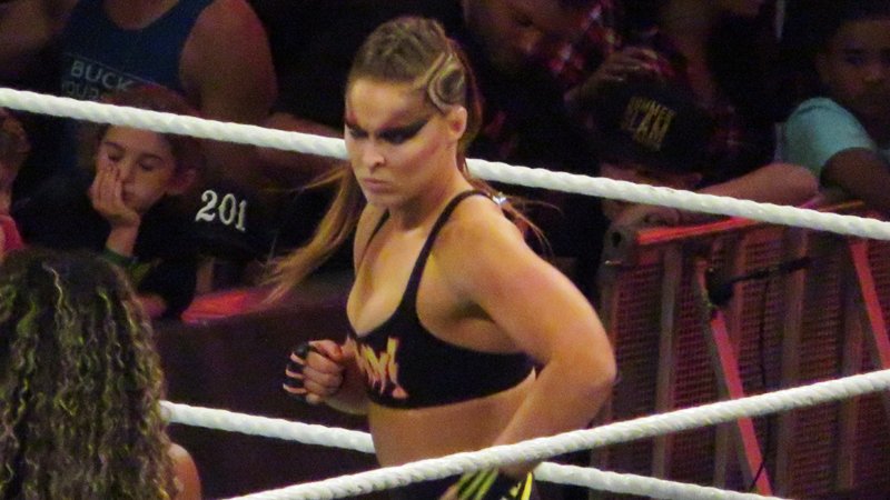 Ronda Rousey Seeks Revenge On The Bella Twins While Attacking Security