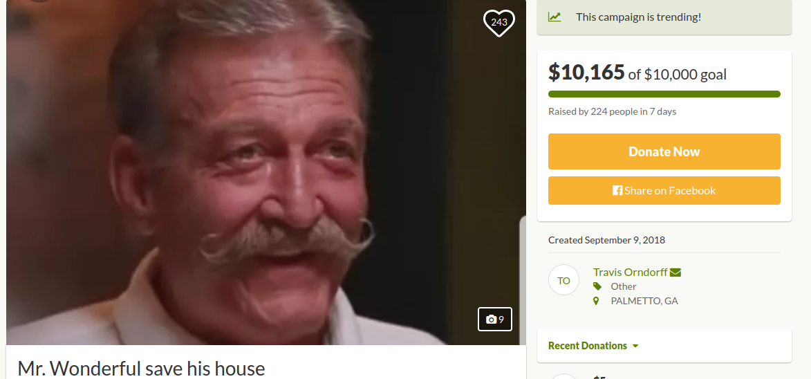 Fans  Raise $10,000 For ‘Mr. Wonderful’ Paul Orndorff