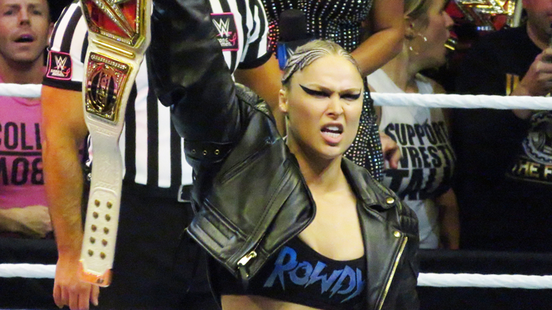 Ronda Rousey Promises To Be At Monday Night Raw In Spite of Charlotte Flair Beatdown
