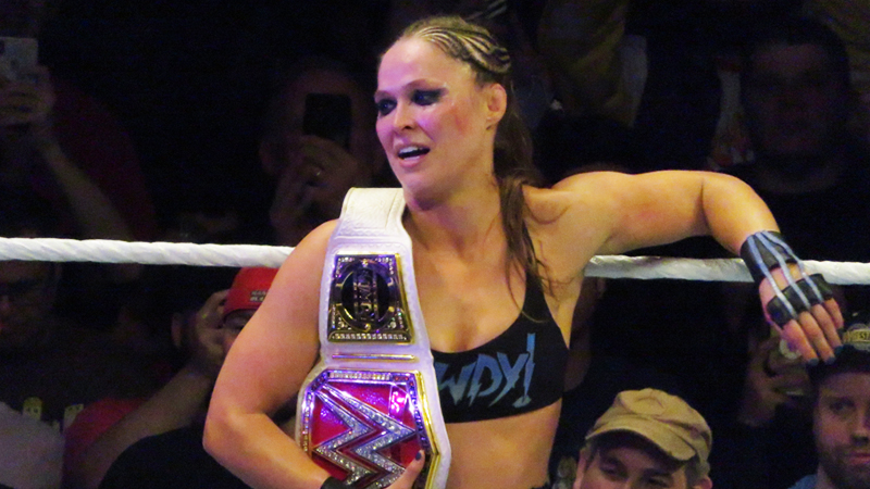 Ronda Rousey Trolls Becky Lynch About Her Poster Preferences Again