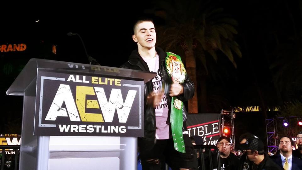 Sammy Guevara Documents His AEW & Las Vegas Experience