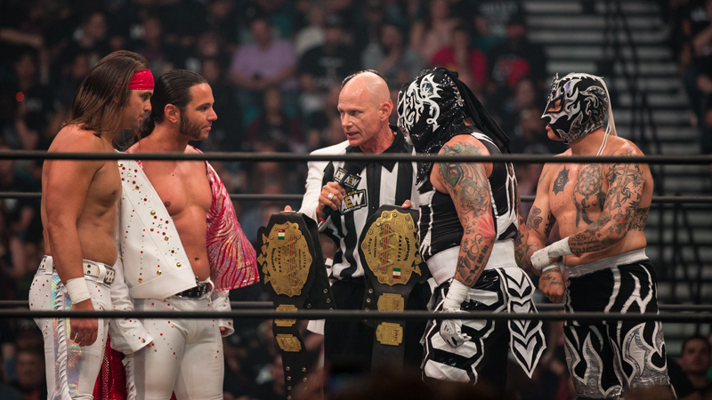 AEW's The Young Bucks reflect on their feud with the Lucha Bros