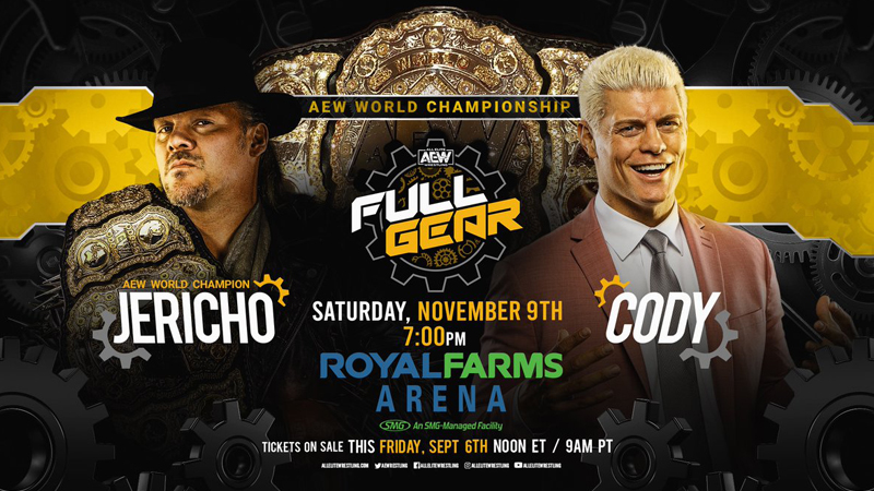 AEW Full Gear Results (11/9/19): Jericho Defends Against Cody, More!