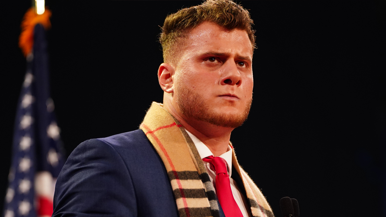 MJF Reacts To Brodie Lee Jr. Hitting Him With A Kendo Stick F