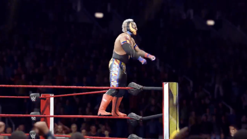 First look at the cover of WWE 2K22 featuring Rey Mysterio