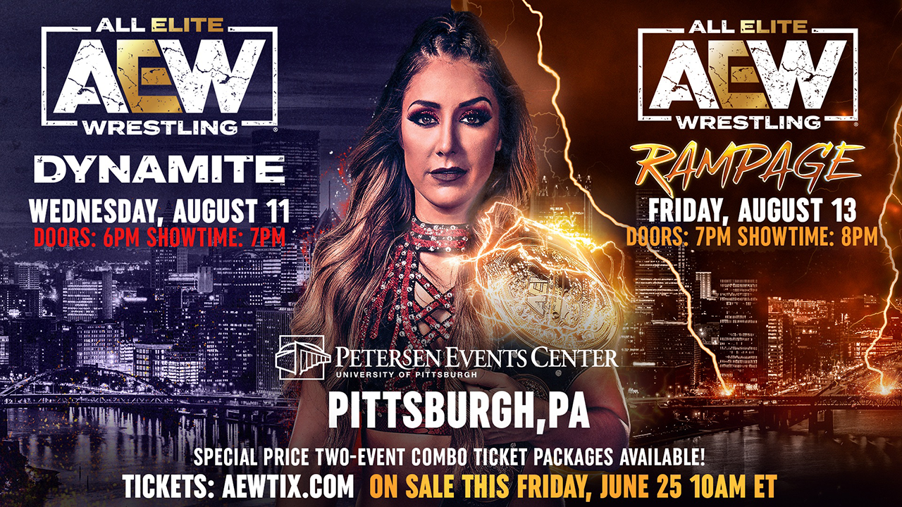 First Episode Of AEW Rampage To Premiere In Pittsburgh