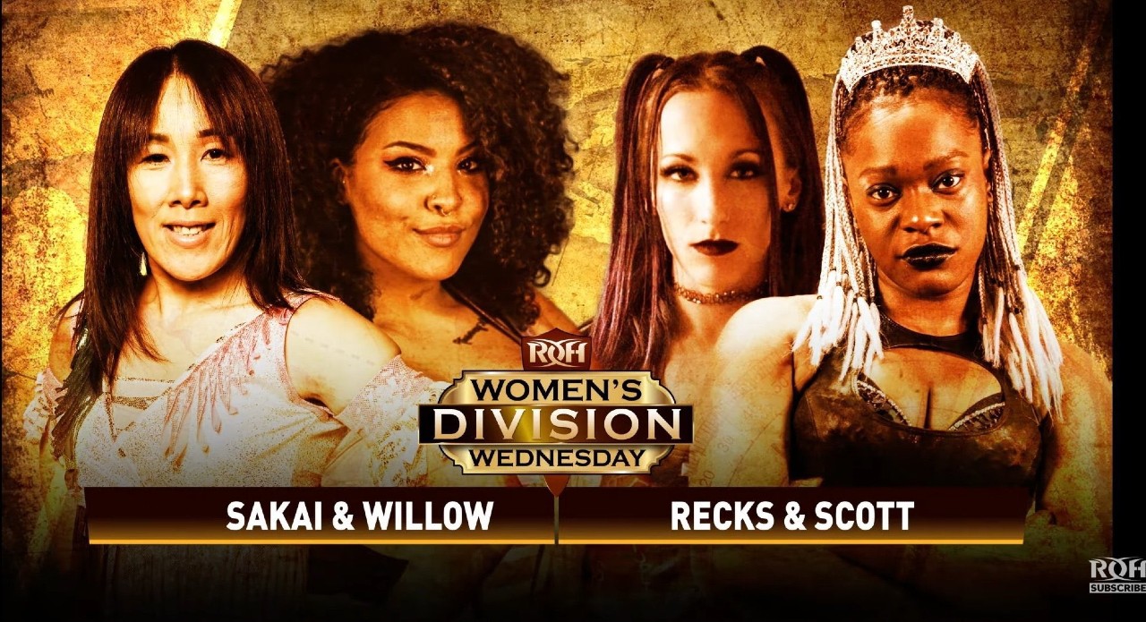 WATCH: Sumie Sakai and Willow vs. Allie Recks and Gia Scott on ROH ...