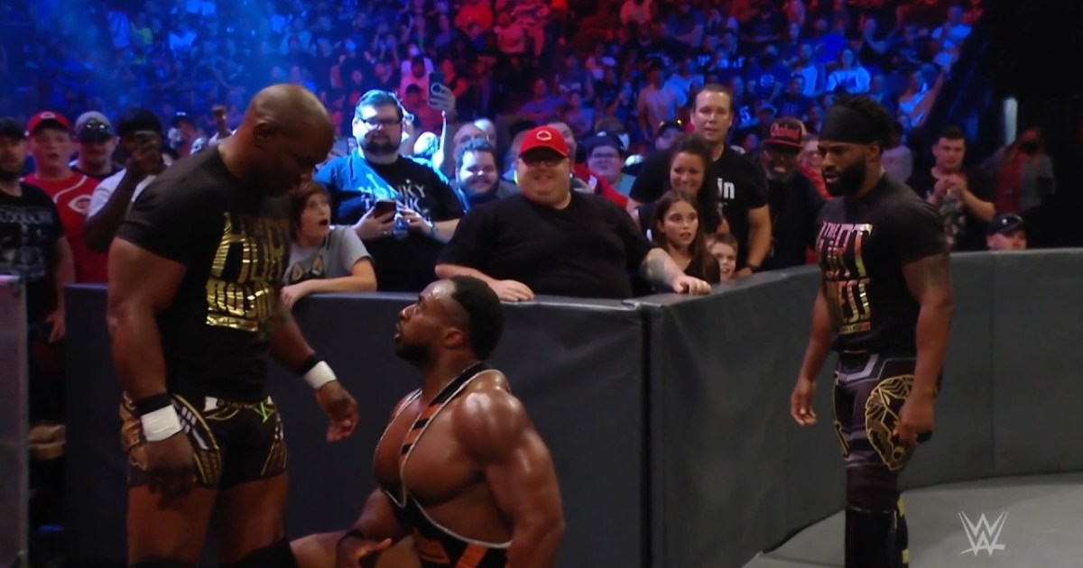 The Hurt Business Reunites, Brawls With The New Day On 9 27 Wwe Raw