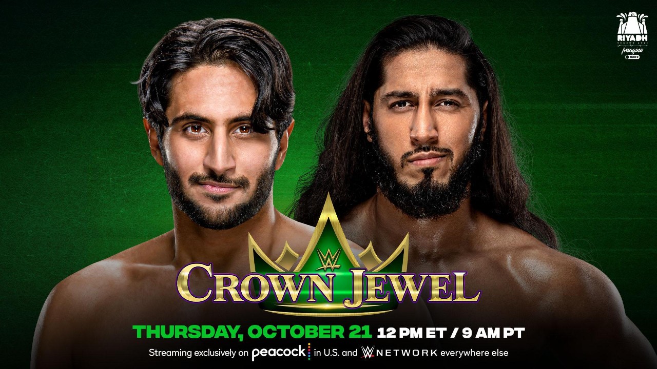 Mansoor Vs Mustafa Ali Set For Wwe Crown Jewel Updated Card 