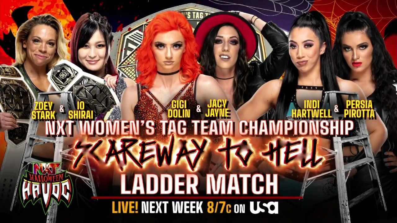 'Scareway To Hell' Ladder Match Set For WWE NXT Halloween Havoc