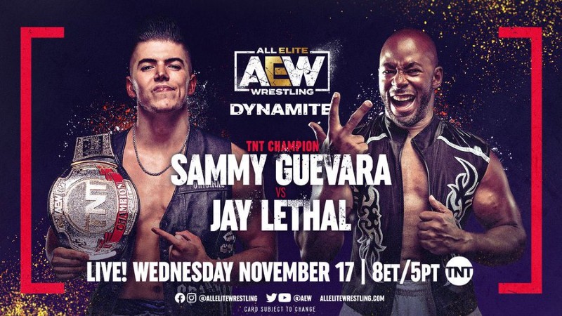 Sammy Guevara Retains AEW TNT Title Against Jay Lethal