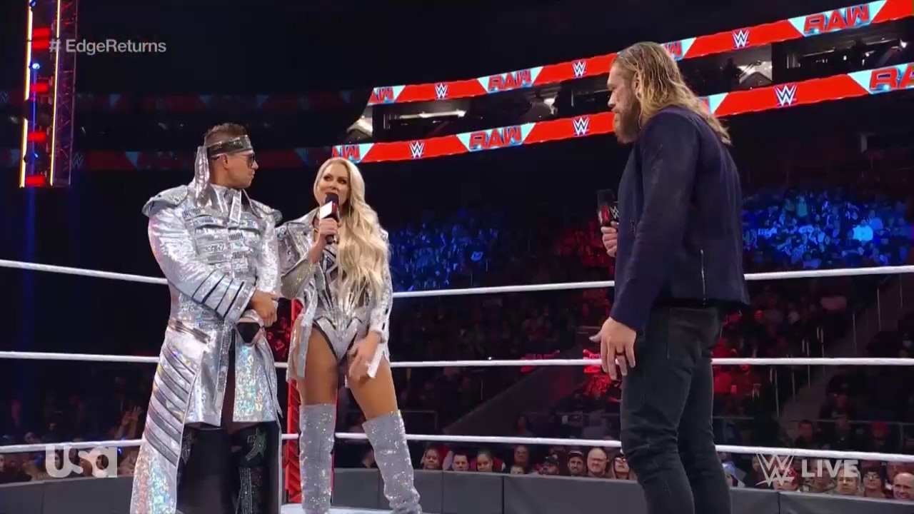 The Miz And Maryse Return To WWE RAW, Confront Edge
