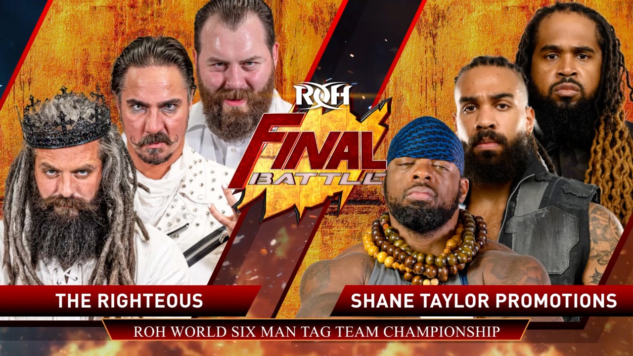 New ROH SixMan Tag Team Champions Crowned At ROH Final Battle