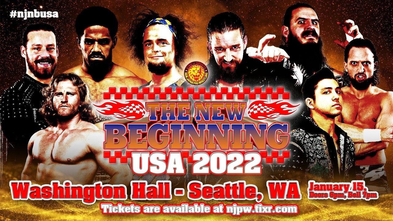 NJPW STRONG The New Beginning USA Spoilers (1/15)