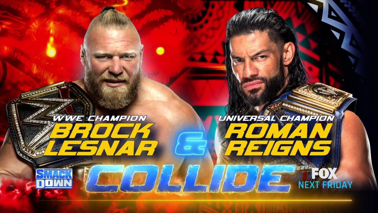 Brock Lesnar And Roman Reigns To 'Collide' On 3/18 WWE SmackDown