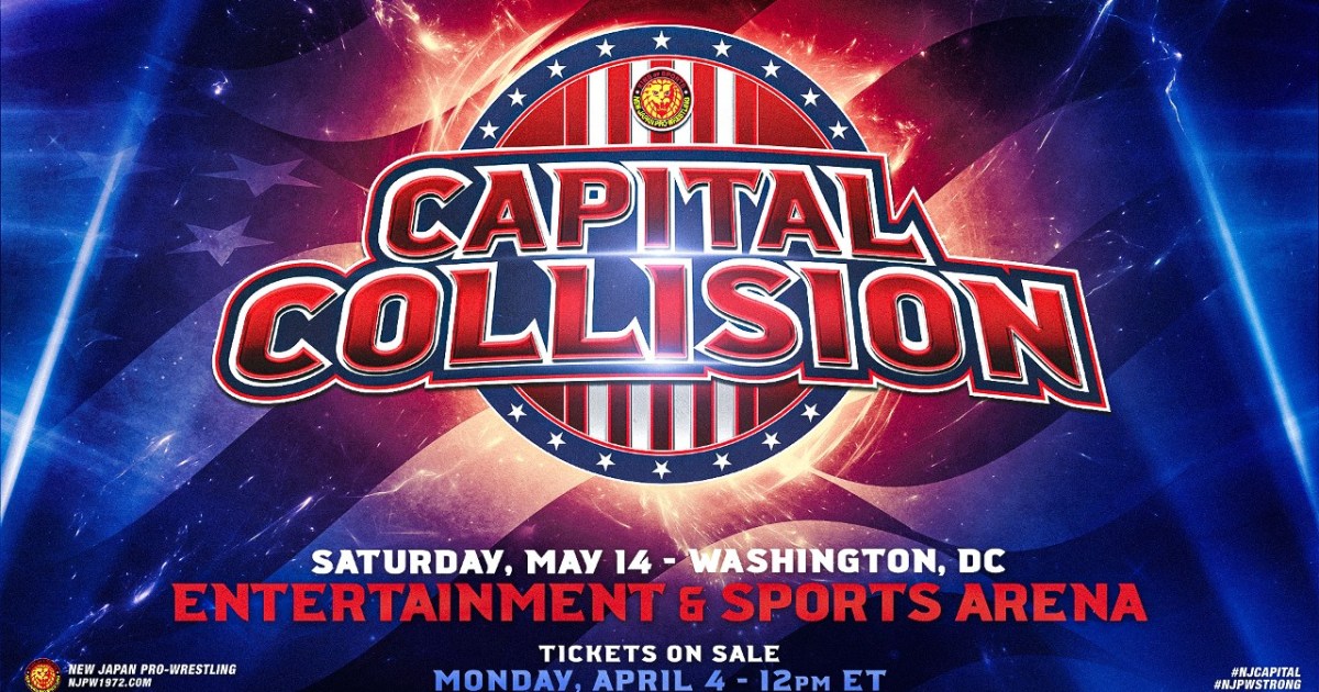 NJPW Announces 5/14 'Capital Collision' Event In Washington, DC