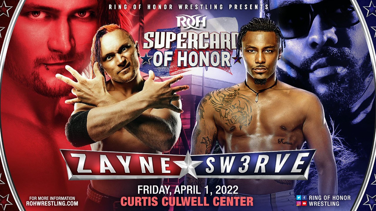 Alex Zayne, Sw3rve, And More Announced For ROH Supercard of Honor