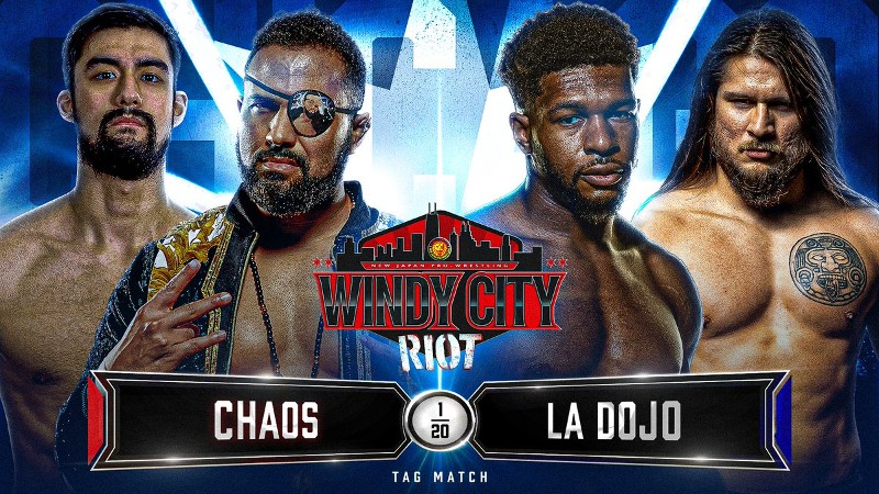 CHAOS LA Dojo NJPW Windy City Riot