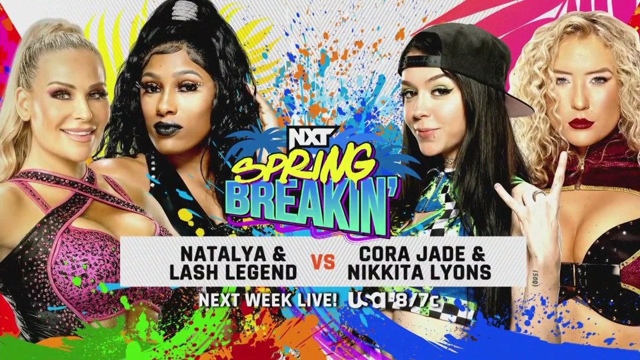 Natalya To Face Cora Jade In Tag Team Bout At NXT Spring Breakin'