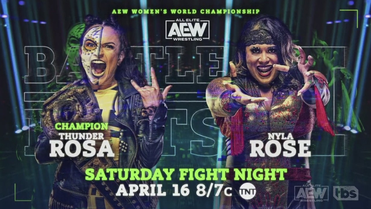 Thunder Rosa Nyla Rose AEW Battle of the Belts