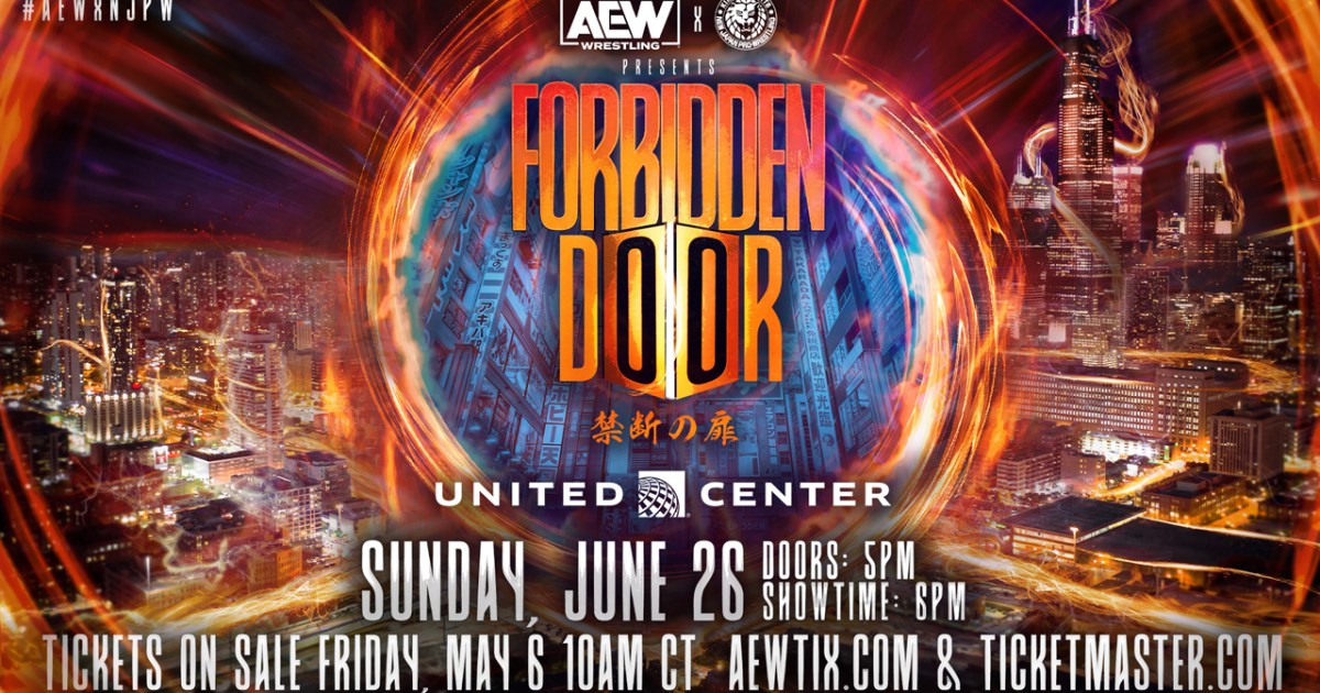 How To Watch AEW x NJPW Forbidden Door Wrestlezone