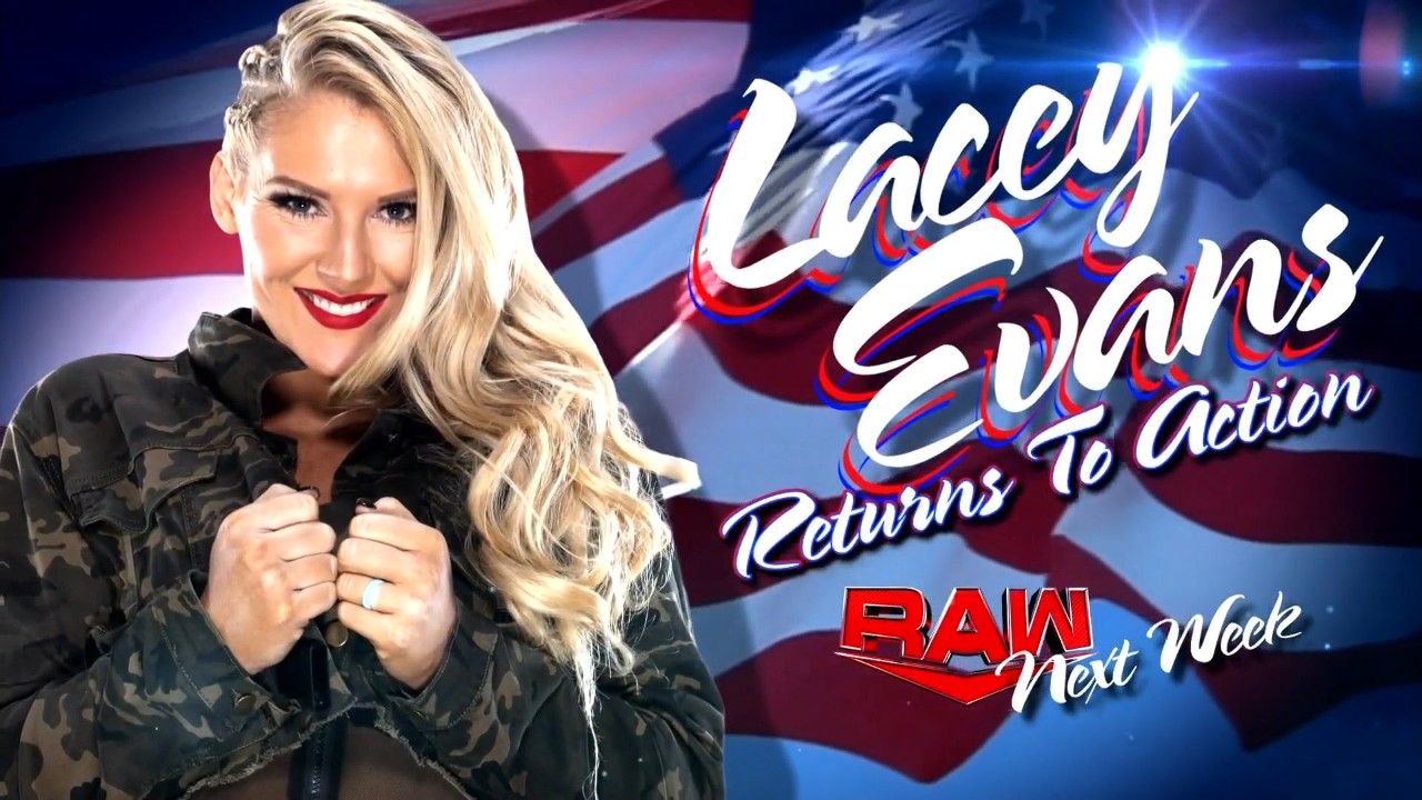 Lacey Evans In-Ring Return,Bianca Belair Match Set For 5/30 WWE RAW