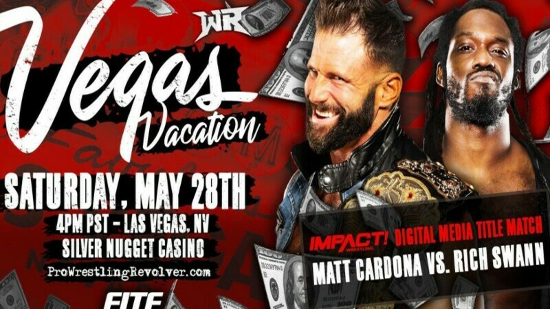 Matt Cardona Rich Swann Wrestling REVOLVER Vegas Vacation