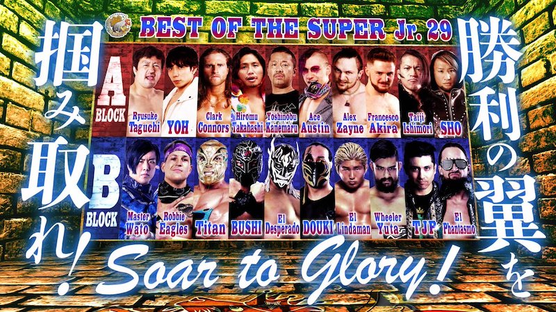 NJPW Best of Super Juniors 29 Lineup Announced, Including