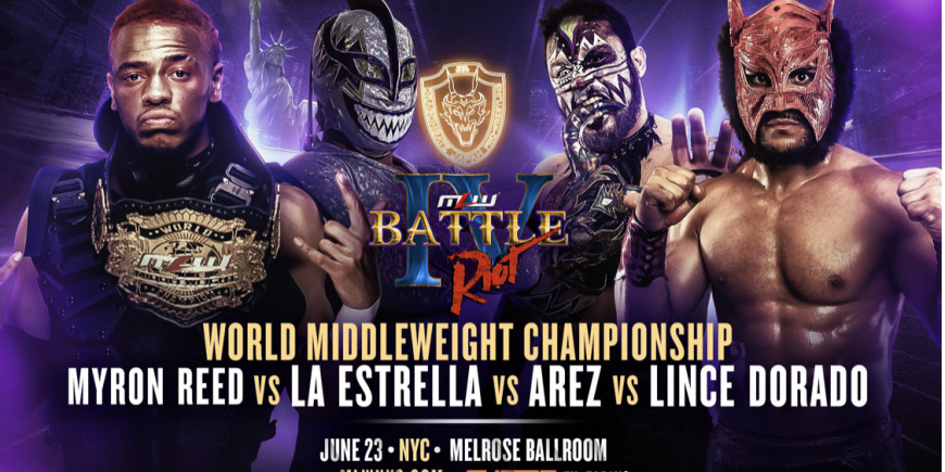 MLW Announces Four-Way Middleweight Title Match For Battle Riot IV