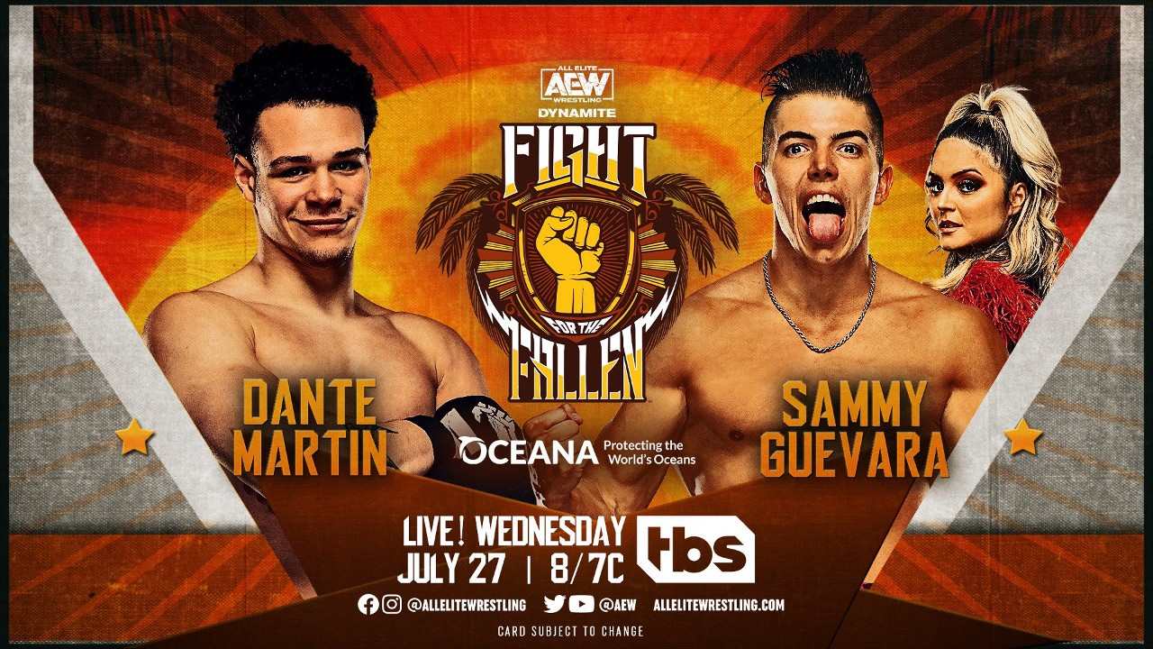 Sammy Guevara vs. Dante Martin Announced For 7/27 AEW Dynamite