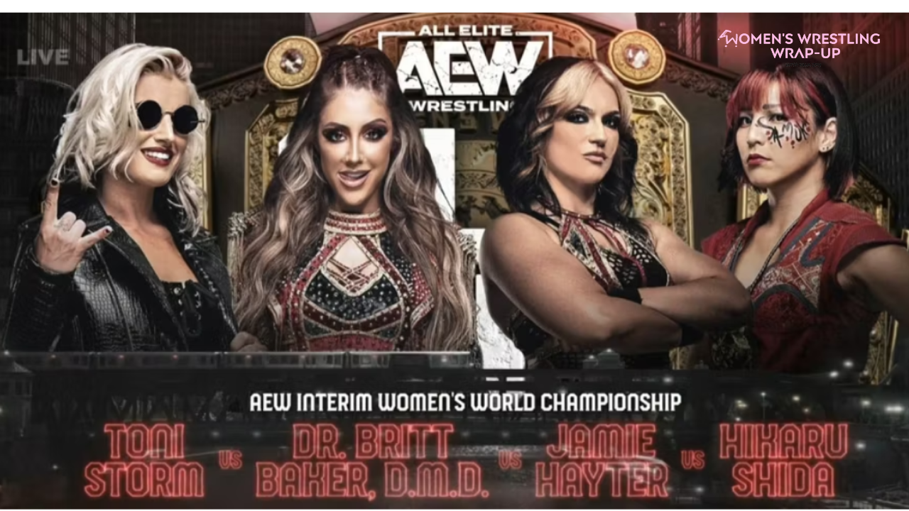 Women's Wrestling WrapUp Interim AEW Women's Title Match Set
