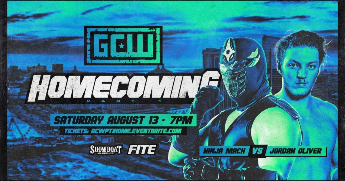 Ninja Mack vs. Jordan Oliver Set For GCW Updated Card