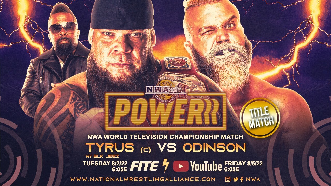 NWA Powerrr Results (8/2/22): Tyrus Defends NWA TV Title