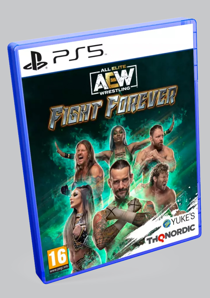aew fight forever cover ps5