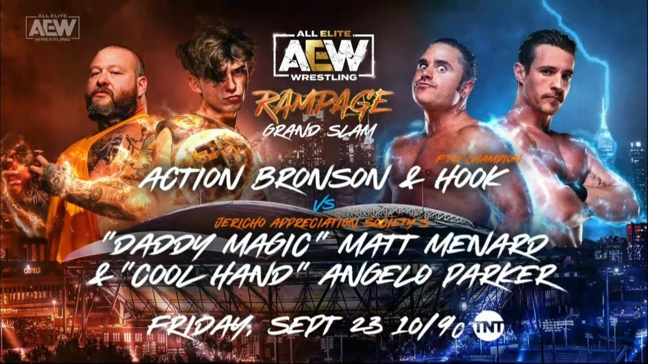HOOK And Action Bronson To Team Up On AEW Rampage: Grand Slam